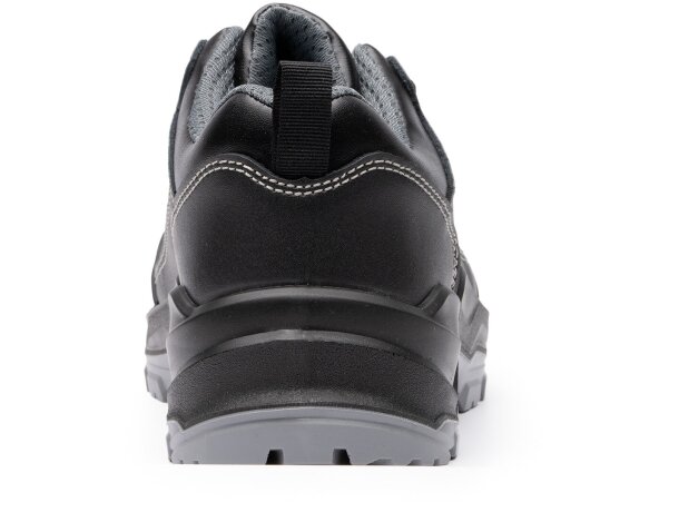 Zapato laboral Brax Roly con puntera fibra de vidrio S3 Negro/plomo detalle 6