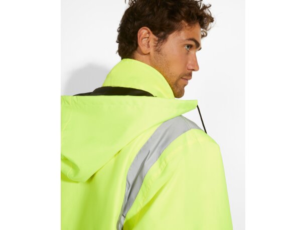 Parka MERAK Roly de alta visibilidad amarillo fluor