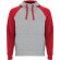 Sudadera BADET Roly gris vigore/rojo