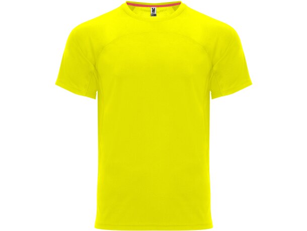 Camiseta MONACO Roly amarillo fluor