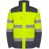 Parka reflectante de poliéster mangas desmontables
