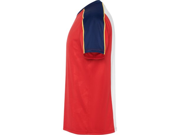 Conjunto deportivo Titan Roly con tejido mesh transpirable Rojo/marino/amarillo detalle 31