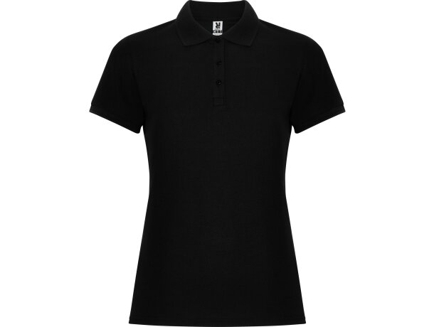 Polo PEGASO WOMAN PREMIUM Roly negro