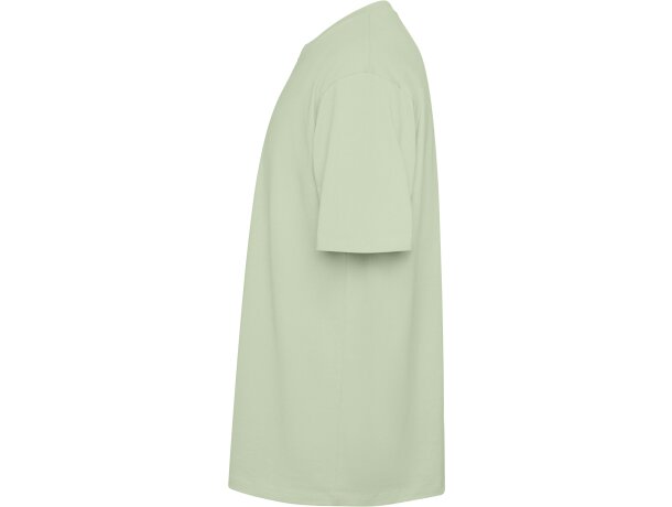 Camiseta oversize Bull de algodón pesado Roly Verde mist detalle 43