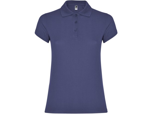 Polo STAR WOMAN Roly azul denim