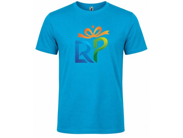 Camiseta serigrafiada economica Beagle Roly algodón cuello redondo detalle 1