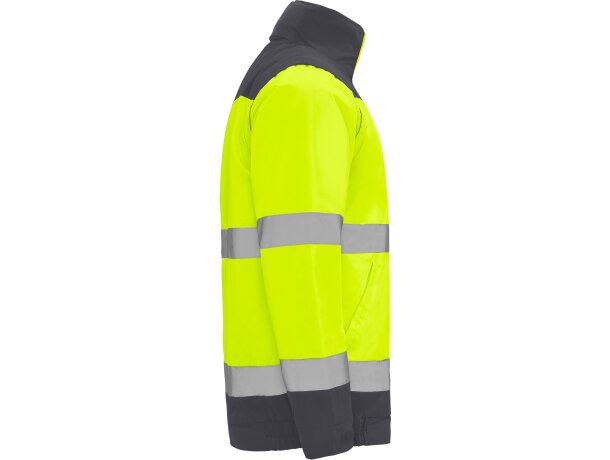 Parka EPSYLON Roly de alta visibilidad plomo/amarillo fluor