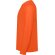 Camiseta técnica Estoril manga larga Roly poliéster reciclado Naranja fuego detalle 23