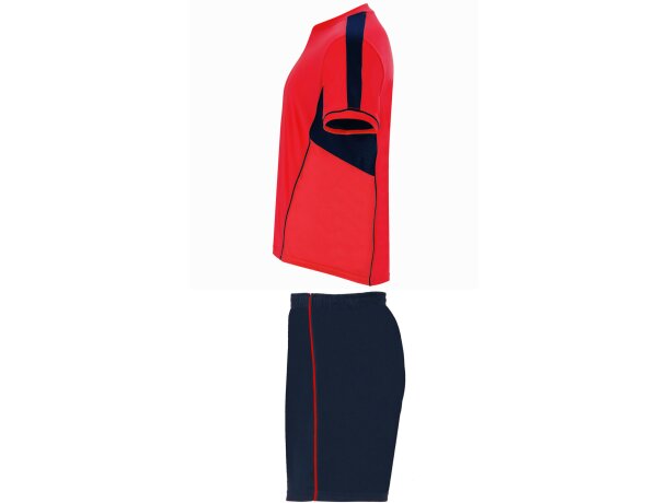 Conjunto deportivo Roly BOCA rojo/marino