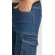 Bermuda Nivus vaquero multibolsillos Roly workwear Vaquero detalle 1