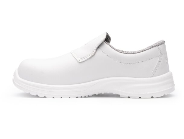 Zapato laboral Salt Roly con puntera fibra de vidrio Blanco detalle 5