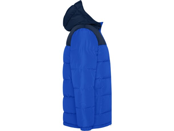 Parka acolchada Tallin Roly repelente al agua con capucha Royal/marino detalle 11