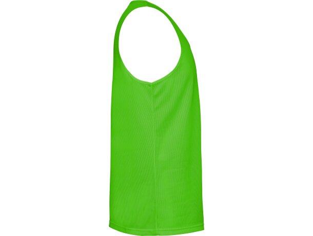 Camiseta tirantes INTERLAGOS Roly verde fluor