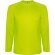 Camiseta técnica Roly MONTECARLO L/S amarillo fluor