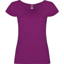 Camiseta algodón con logo ribeteado Guadalupe Roly