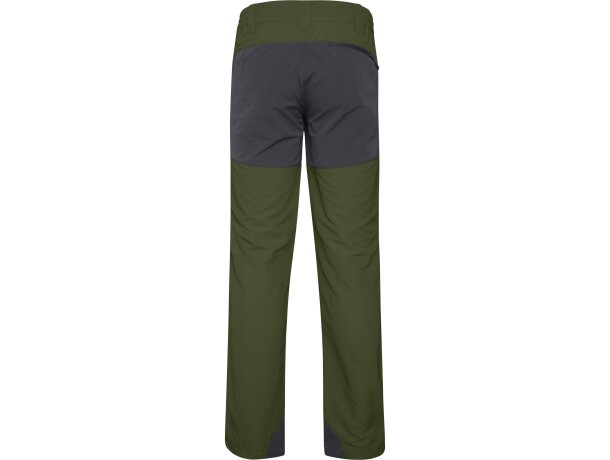 Pantalón trekking Bonati Roly poliamida con refuerzos elásticos Verde militar/plomo oscuro detalle 9