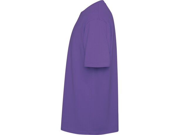 Camiseta oversize Bull de algodón pesado Roly Iris purpura detalle 59