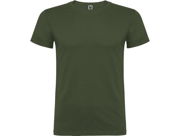 Camisetas impresas para adultos Roly Beagle 155g verde aventura