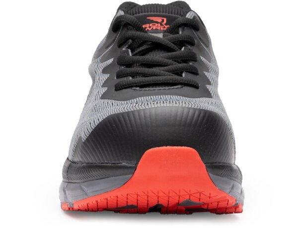 Zapato laboral Onyx Roly con puntera fibra de vidrio S1PS ESD Plomo/rojo laboral detalle 5