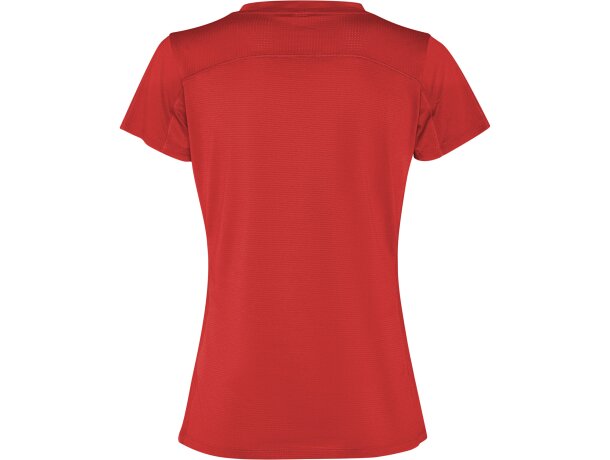 Camiseta técnica transpirable Slam Woman Roly de poliéster Rojo detalle 34