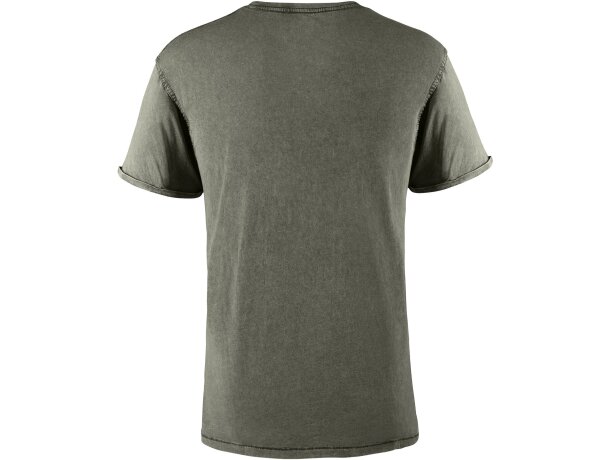 Camiseta HUSKY Roly verde militar oscuro