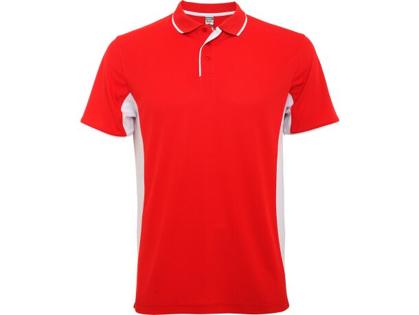 POLO Roly MONTMELO rojo/blanco