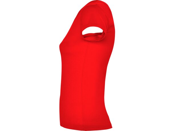 Camisetas personalizadas baratas  Roly Victoria de algodón 155 g rojo
