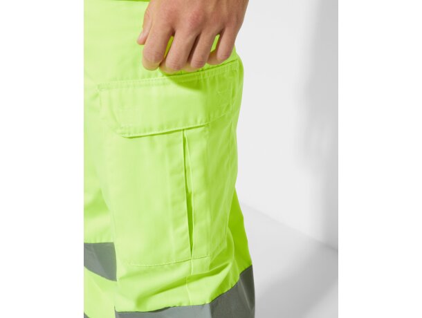 Pantalon ALFA Roly de alta visibilidad amarillo fluor