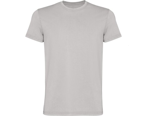 Camiseta Corgi Roly de algodón peinado 180 g para hombre Gris piedra lavado detalle 9