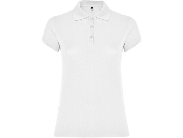 Polo STAR WOMAN Roly blanco