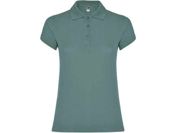 Polo STAR WOMAN Roly azul calma