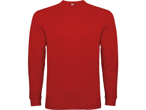 Camiseta manga larga unisex  POINTER  Roly165 gr rojo
