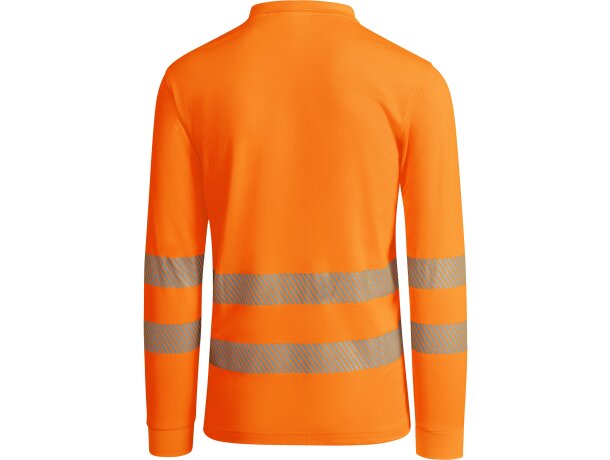 Polo Roly ATRIO LS alta visibilidad naranja fluor