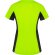 Camiseta SHANGHAI WOMAN Roly verde fluor/negro