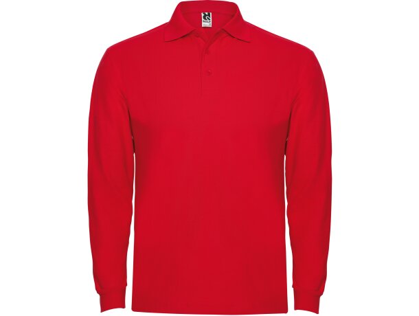 POLO Roly ESTRELLA L/S rojo