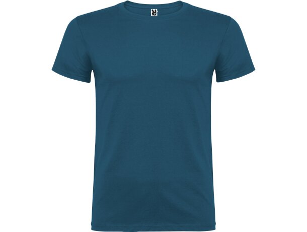 Camisetas impresas para adultos Roly Beagle 155g azul luz de luna