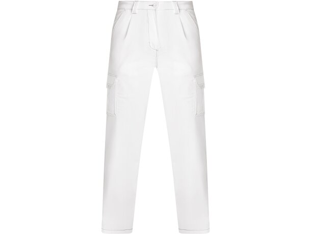 Pantalon DAILY STRETCH Roly blanco