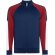 Chaqueta deportiva Gladius Roly bicolor con cremallera Granate/marino