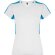 Camiseta SUZUKA Roly blanco/turquesa