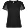 Camiseta SHANGHAI WOMAN Roly negro/plomo oscuro