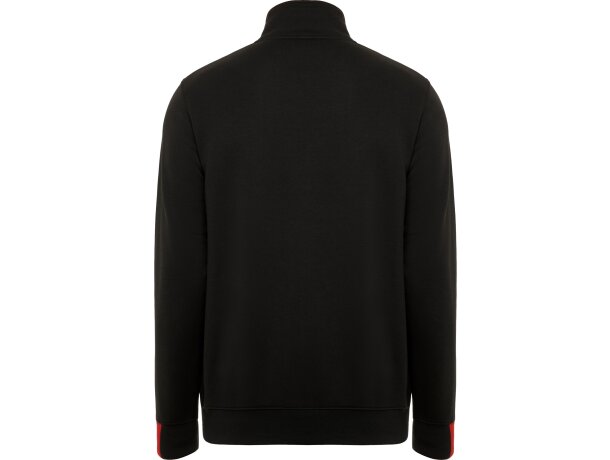 Sudadera MAVERICK Roly negro/rojo