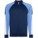 Chaqueta deportiva Gladius Roly bicolor con cremallera Celeste/marino