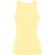 Camiseta sin mangas Dribe Roly en punto canalé stretch Amarillo sweet detalle 38