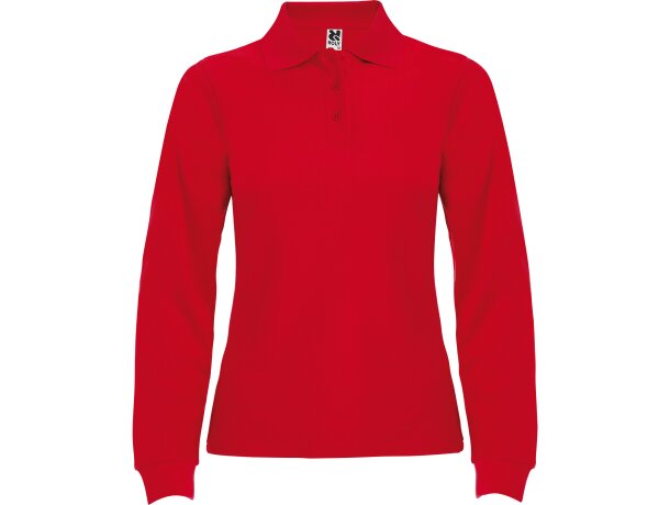 Polo Roly ESTRELLA Woman L/S rojo