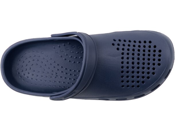 Zueco Eva Dan Roly con tira de sujeción ajustable Marino detalle 25