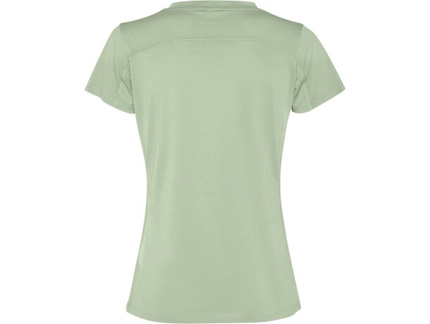 Camiseta técnica transpirable Slam Woman Roly de poliéster Verde mist detalle 26