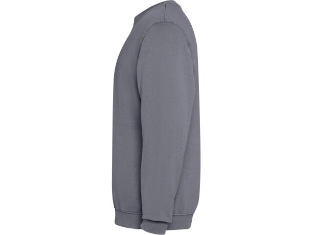 Sudadera Roly Jaya algodón 250 g/m² efecto lavado unisex Gris cielo lavado detalle 15