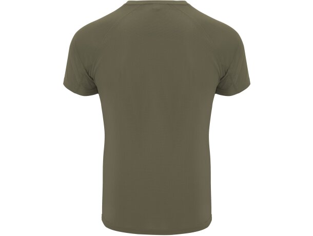 Camiseta técnica Roly BAHRAIN verde militar