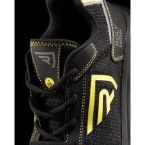Zapato laboral Beryl Roly negro con detalles