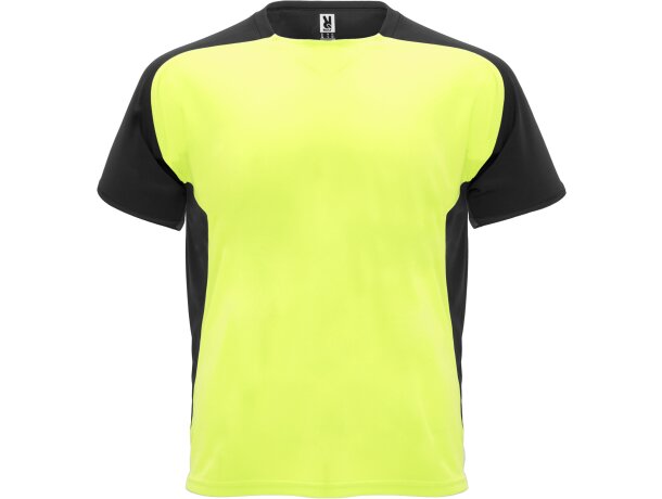 Camiseta BUGATTI Roly amarillo fluor/negro